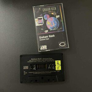 Graham Nash –Innocent Eyes Cassette Tape VG+ C43